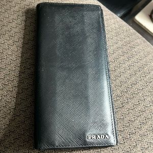 Parada Saffiano Bicolor vertical Wallet
